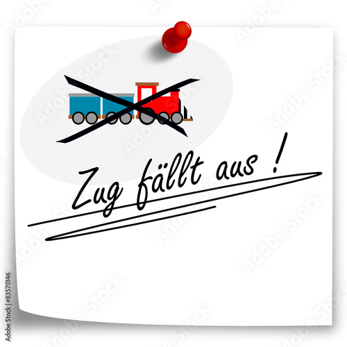 Zug fällt aus !