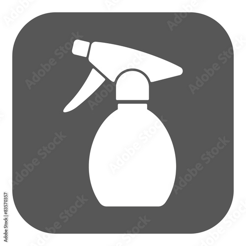 The sprayer icon. Atomizer symbol. Flat