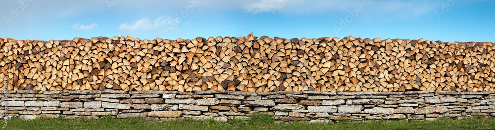 firewood panorama