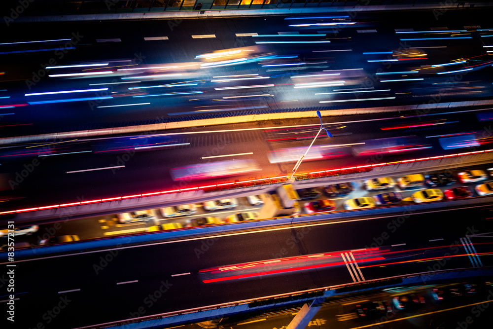 overpass at night overpass at night