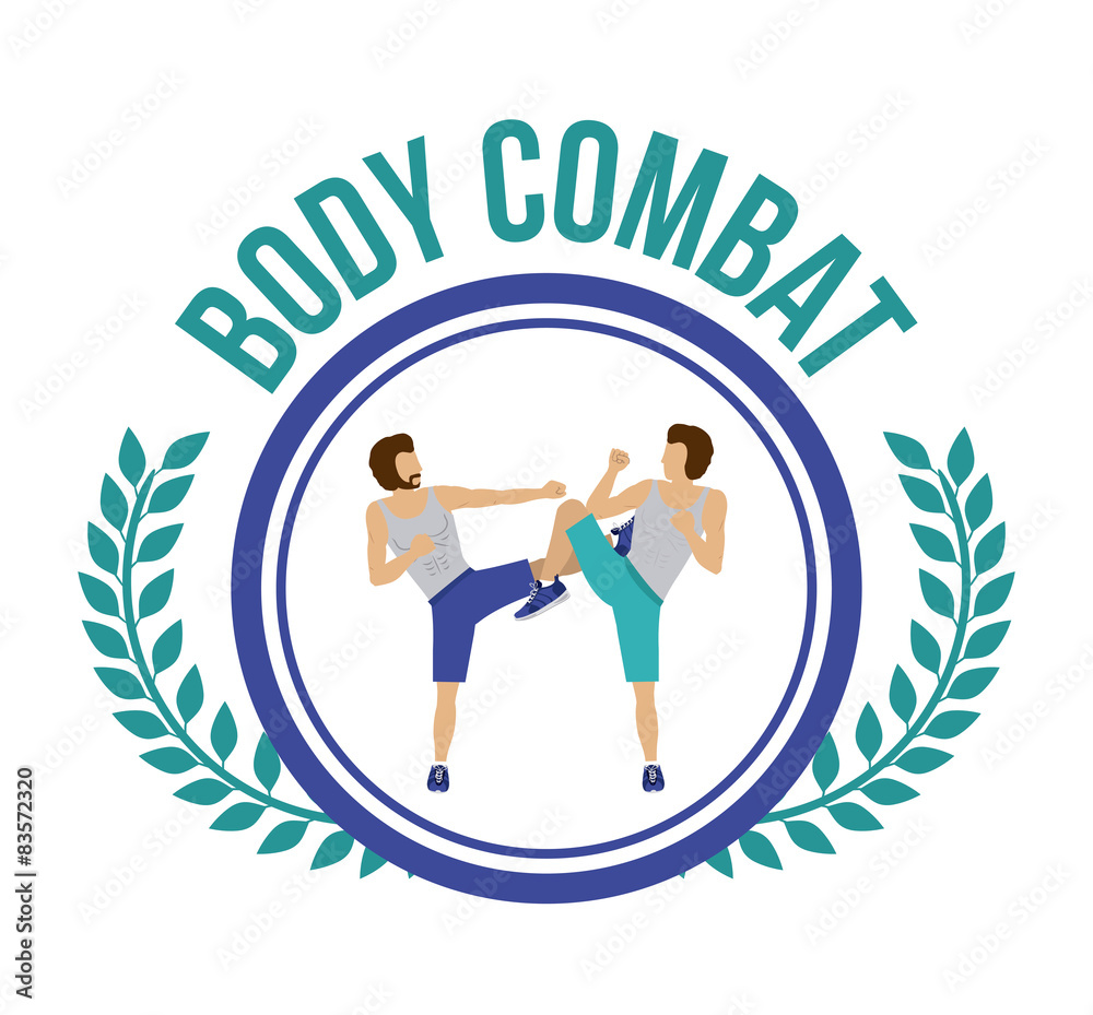 Obraz premium Body Combat design