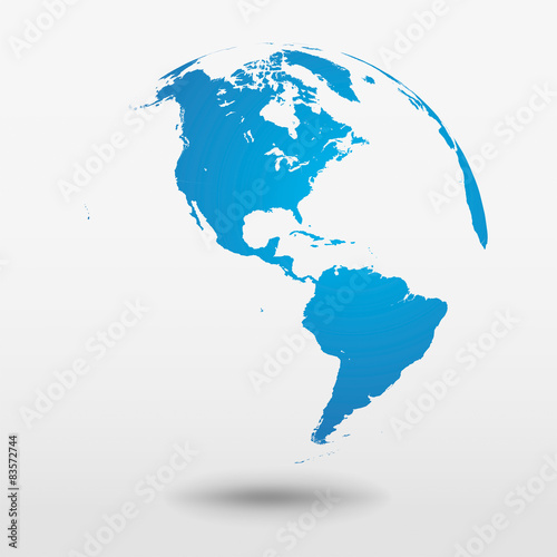 vector earth globes