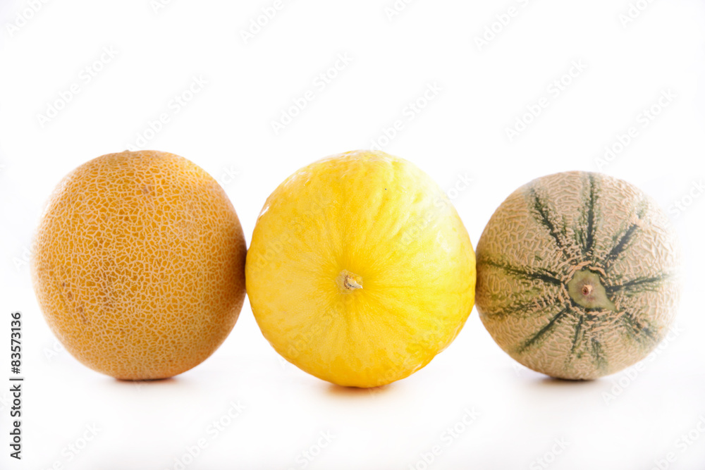 Fototapeta premium melon isolated on white