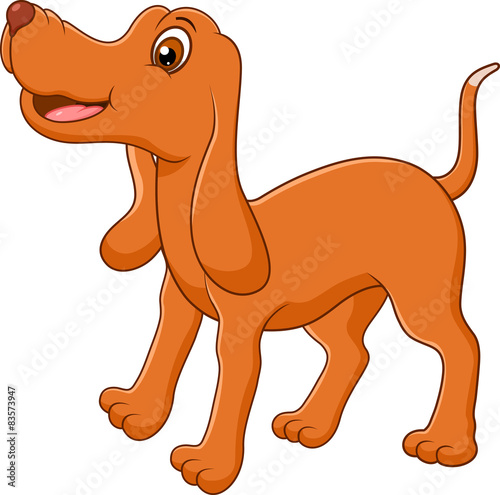 Cute dog cartoon