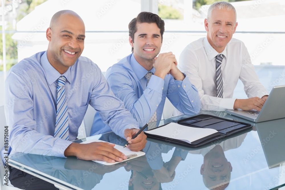 Obraz premium Business team during meeting