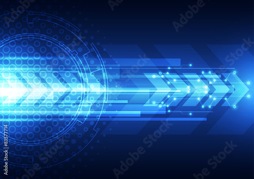 vector digital speed technology, abstract background