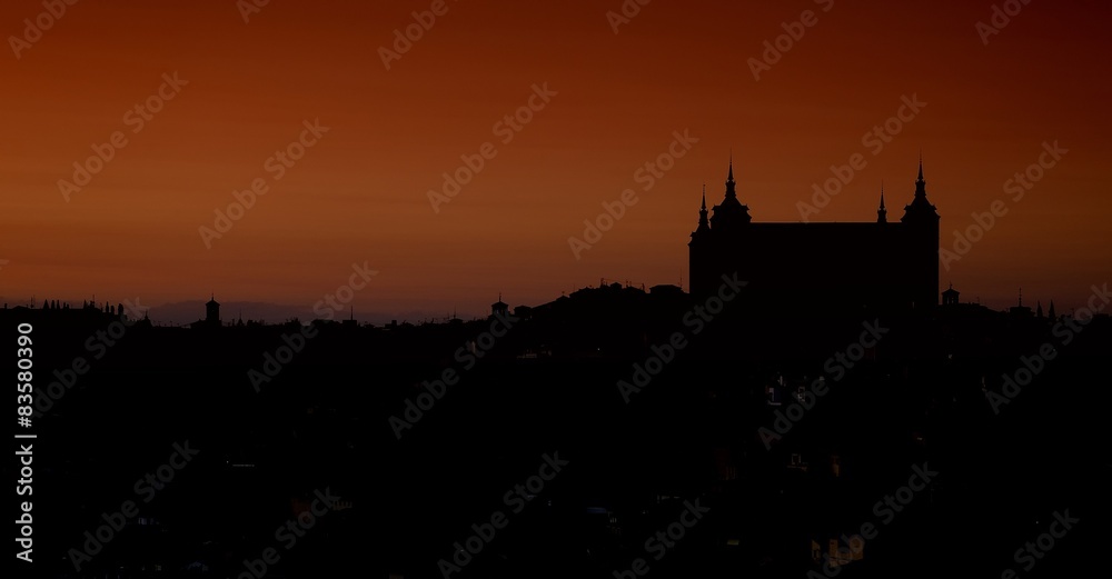 Toledo skyline.