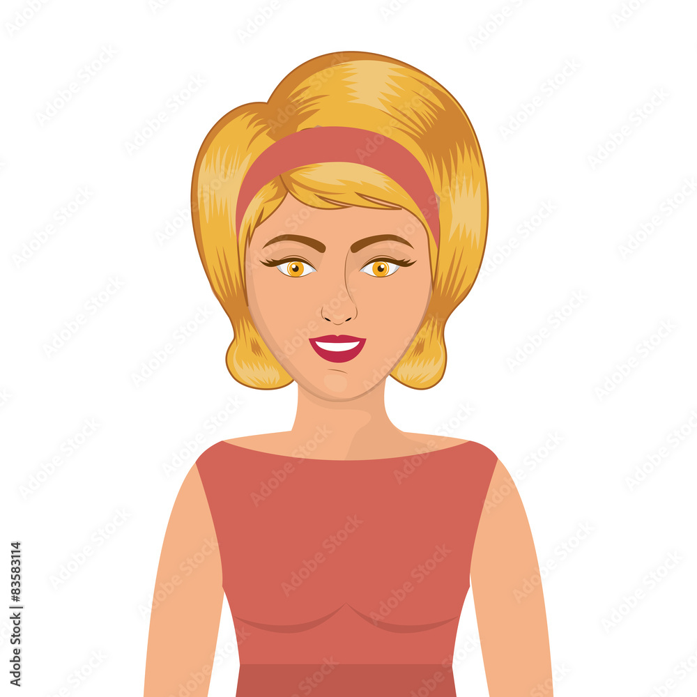 Retro Woman design Retro Woman design
