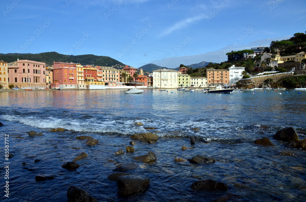 Bay of Silence in Sestri Levante, Liguria, Italy