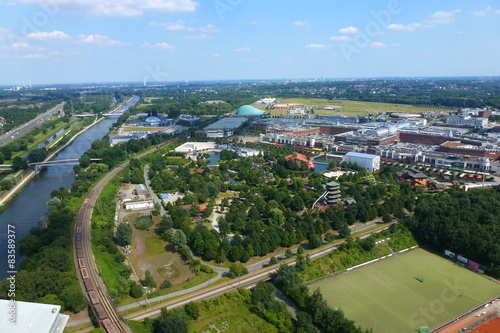 Ausblick auf Oberhausen