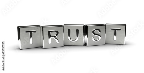 Photography Metal Trust Text