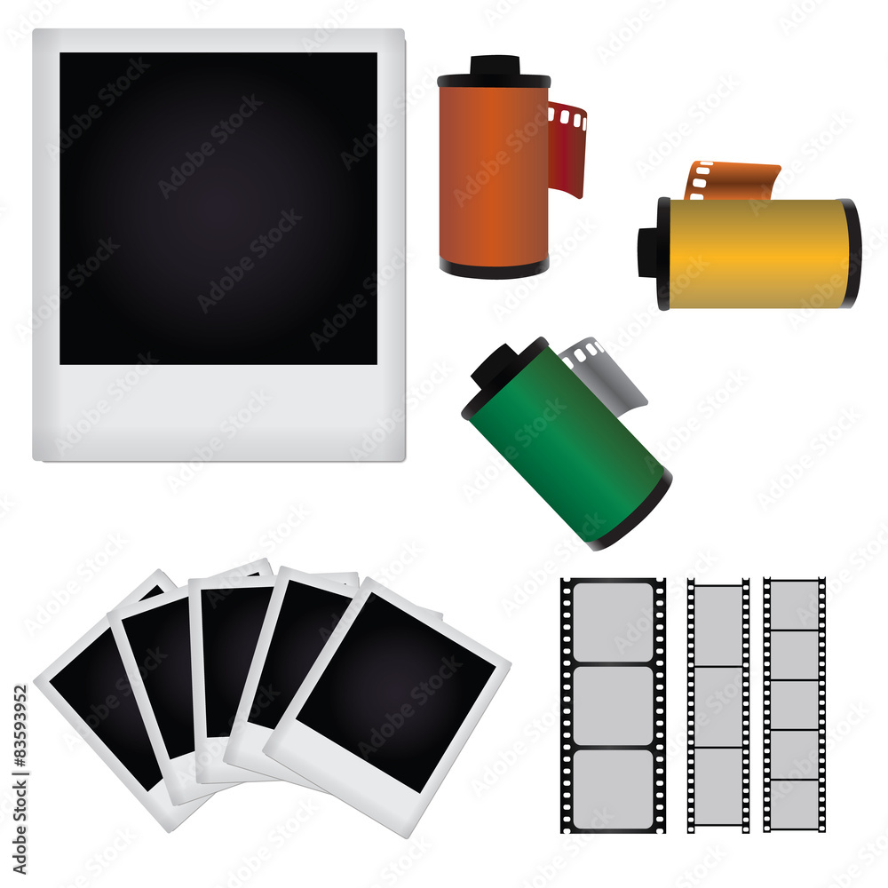 Obraz premium Frames and films