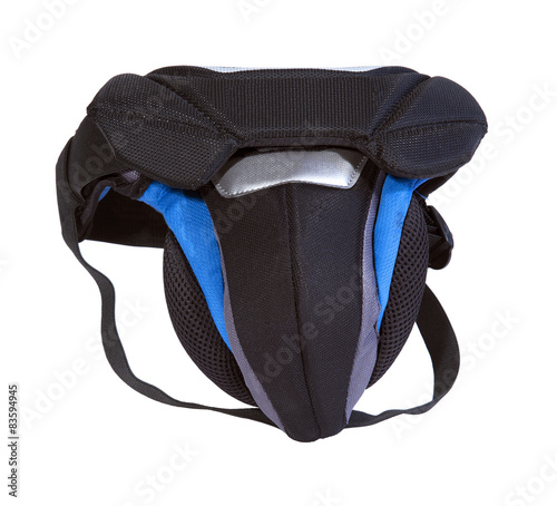 Foto Protective sport jockstrap isolated on white