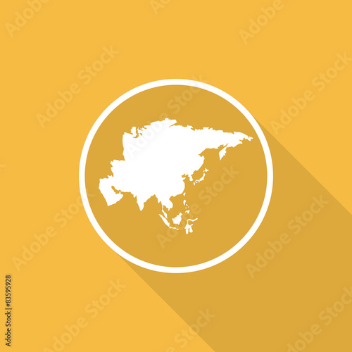 asia continent icon