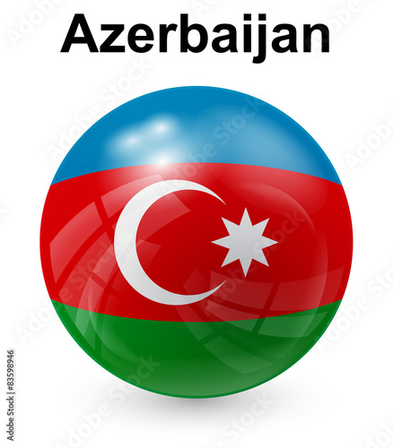 azerbaijan official state flag #83598946