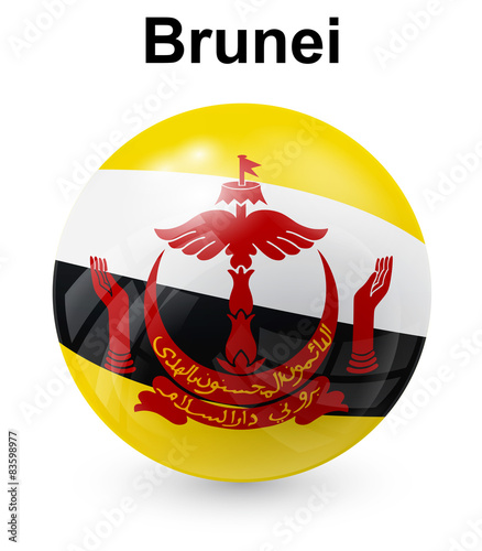 brunei official state flag #83598977