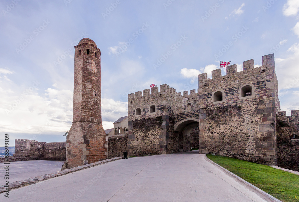 Entrance to Rabat Castle in Akhaltsikhe in southern Georgia