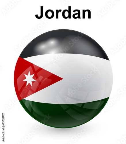 jordan official state flag #83599107