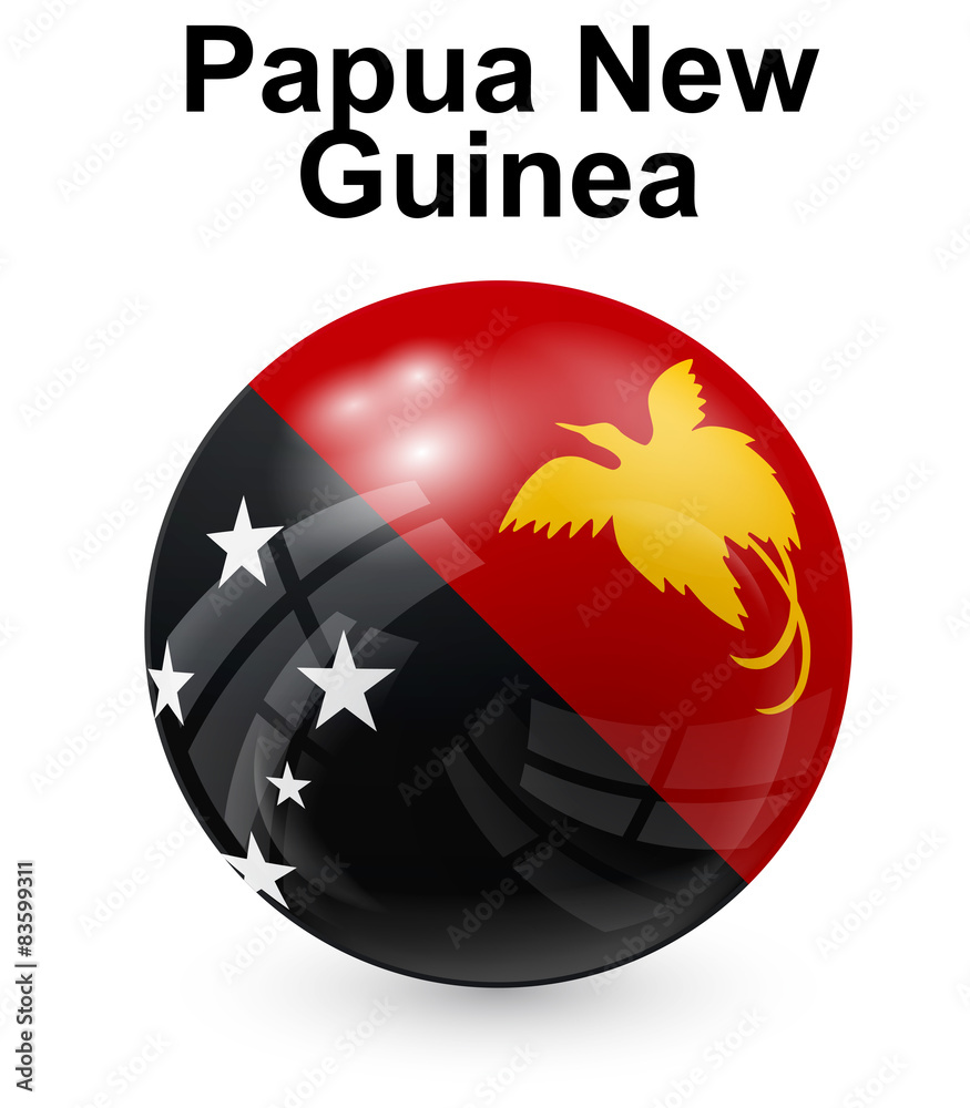 papua new guinea official state flag papua new guinea official state flag