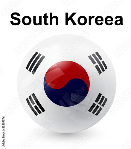 south koreea official state flag #83599376