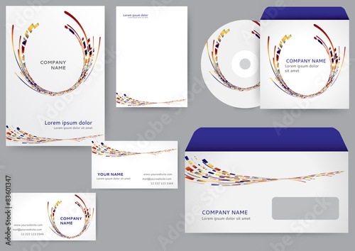Abstract identity template