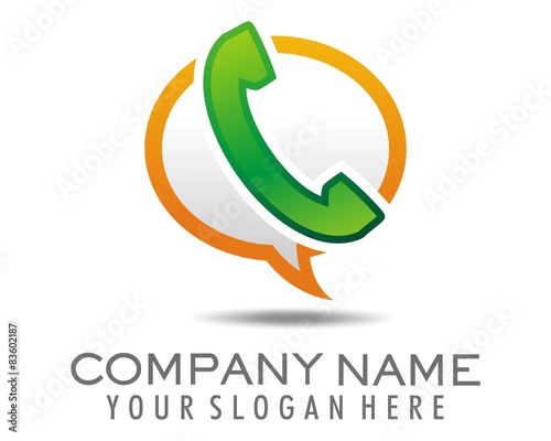 Free Download green mobile phone logo image vector - GFXLoad