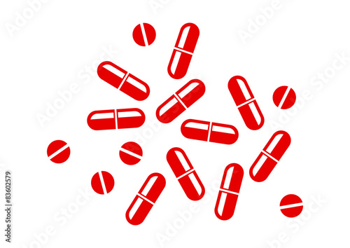 Medicine icon on white background