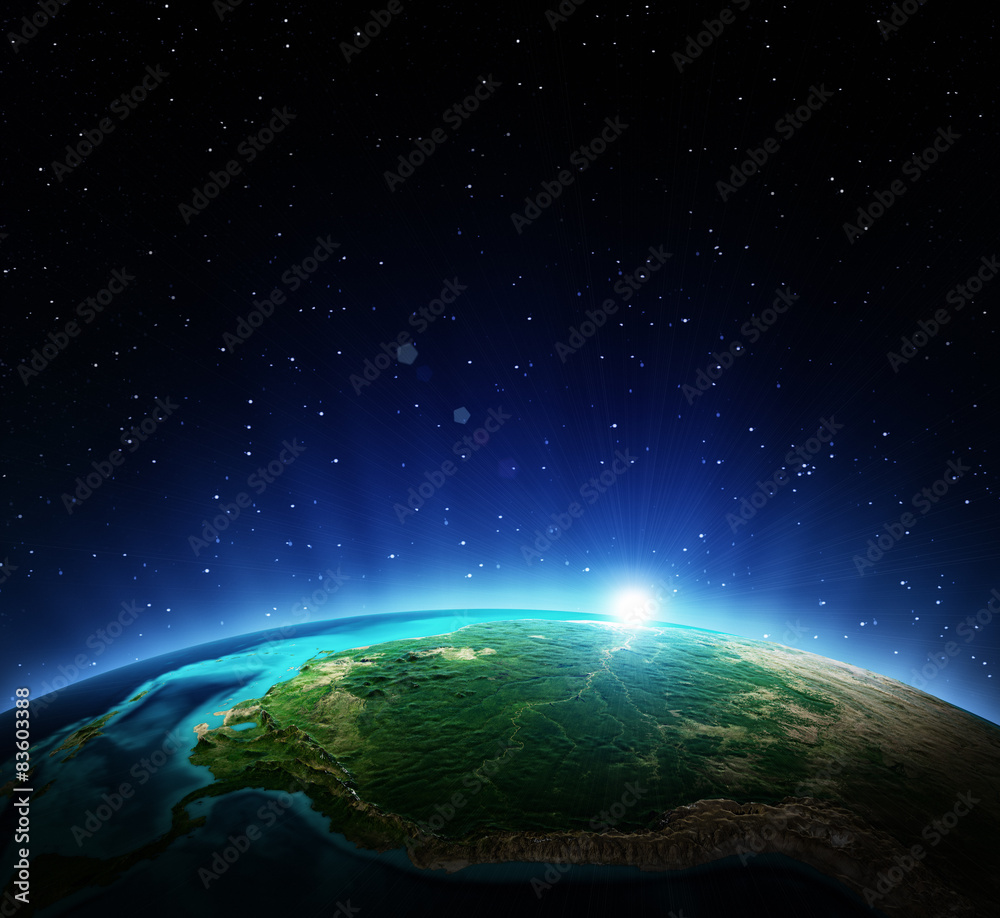 Obraz premium Earth from space