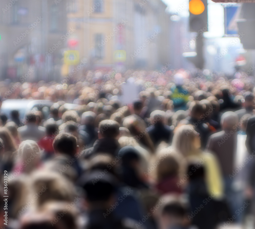 Street crowd