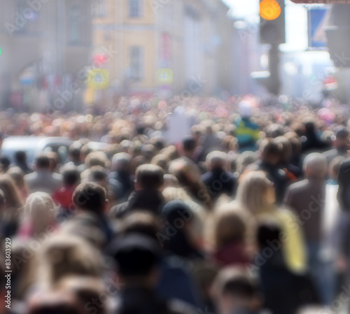 Street crowd