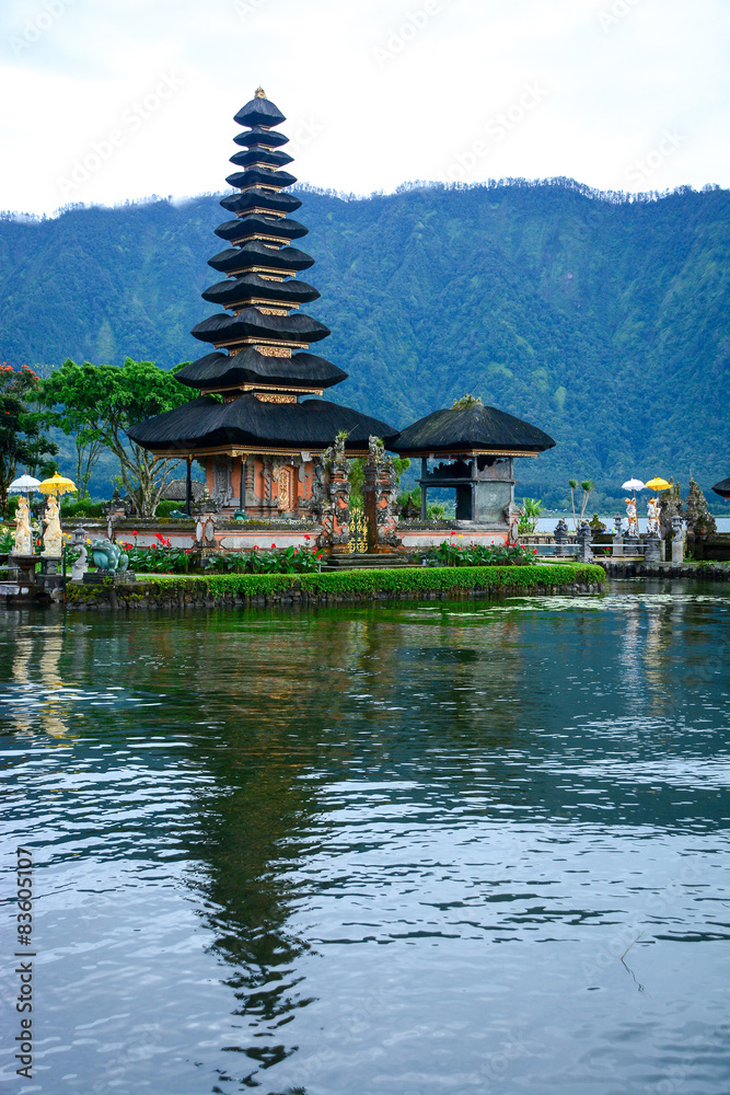 Pura Ulun Danu Bratan at Bali, Indonesia Pura Ulun Danu Bratan at Bali, Indonesia
