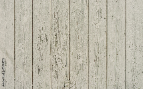 Vintage wooden boards color white