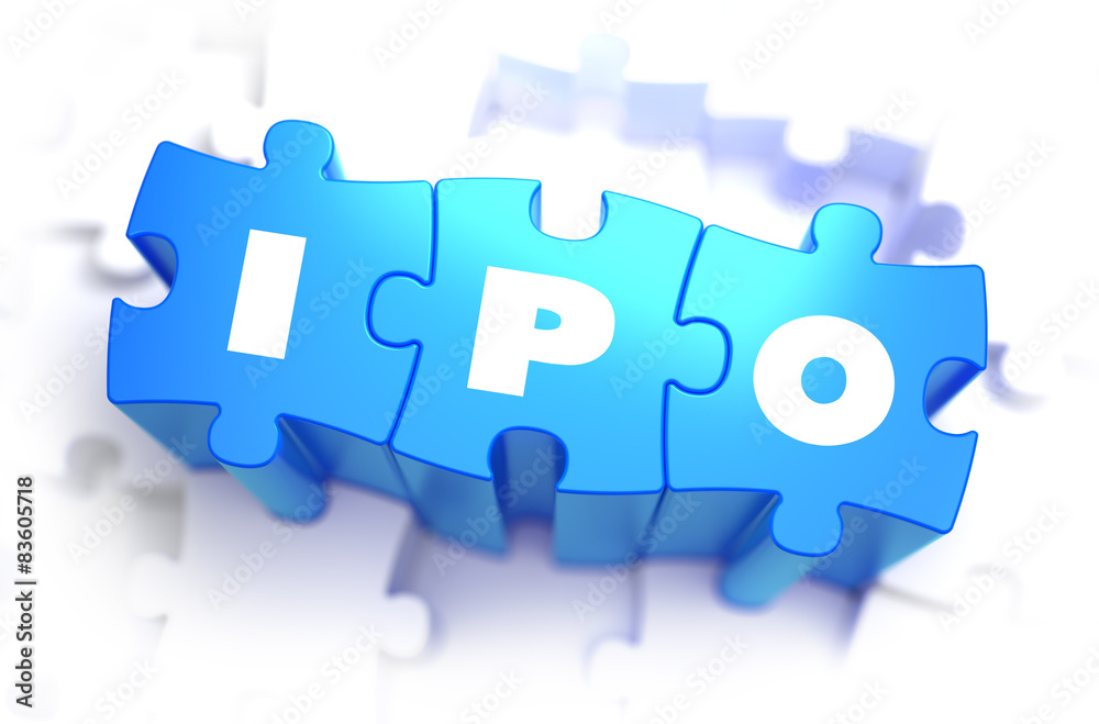 IPO - Text on Blue Puzzles.