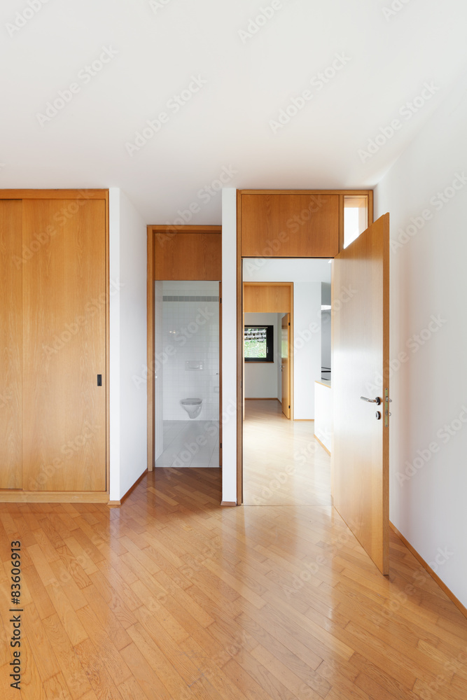 Interior, view of empty room Interior, view of empty room