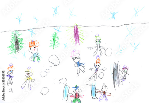 Kid's drawing