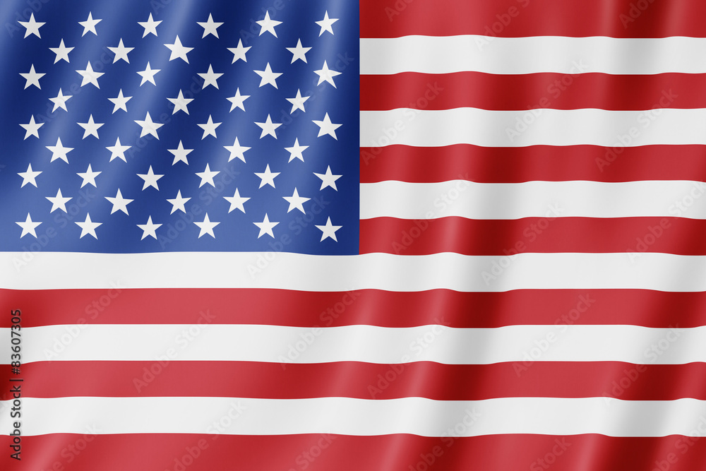 Fototapeta premium Flag of the United States of America