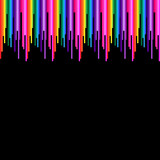Vektor Hintergrund - Streifen kurz - Regenbogen