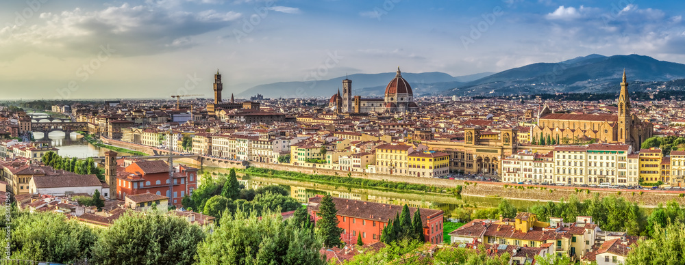 Florence in summer, Italy