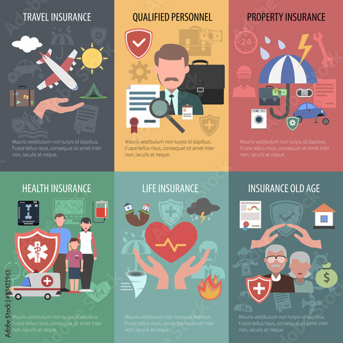 Insurance Poster Set