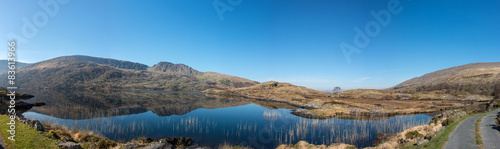 Panoramic view landscape Gleninchaquin Park © pixs:sell