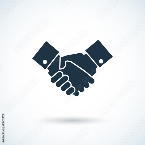  Handshake shadow icon