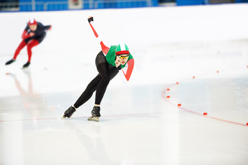 speed skatig sportsman