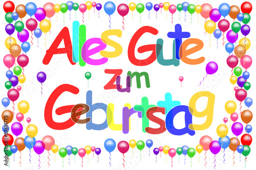 Alles Gute zum Geburtstag  #150519-03