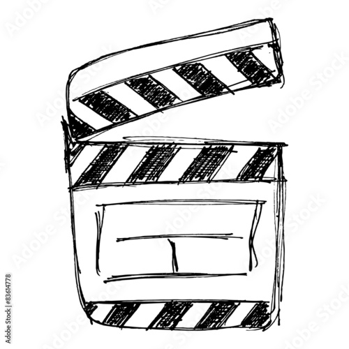 Rough sketch of a clap board