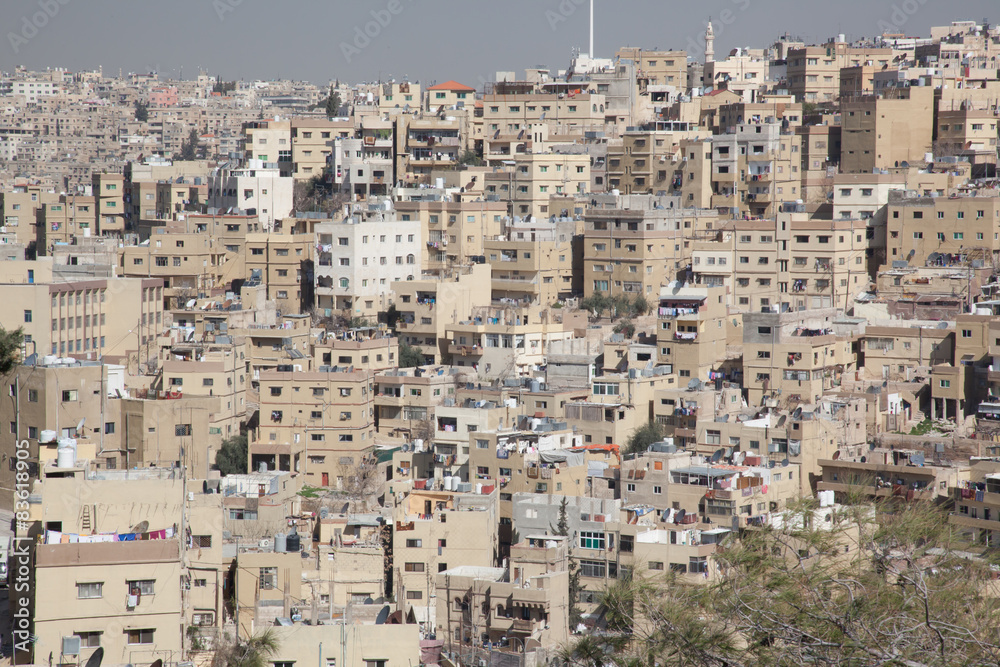 Amman, Jordan, viewed from the Citadel