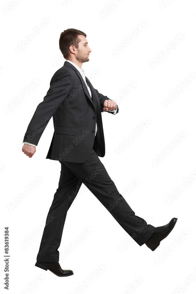 man in formal wear walking man in formal wear walking