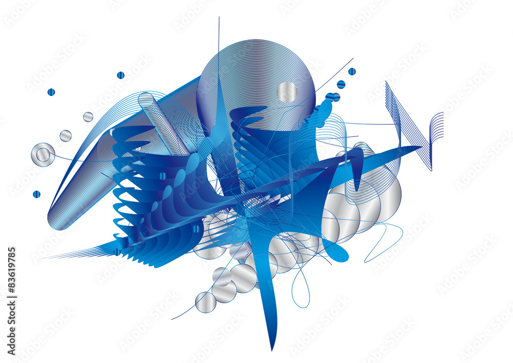 Visual vector illustration for webdesign