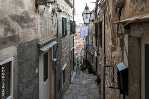 Calle de Dubrovnik  Croacia   