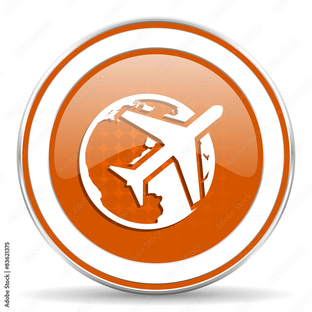 travel orange icon travel orange icon