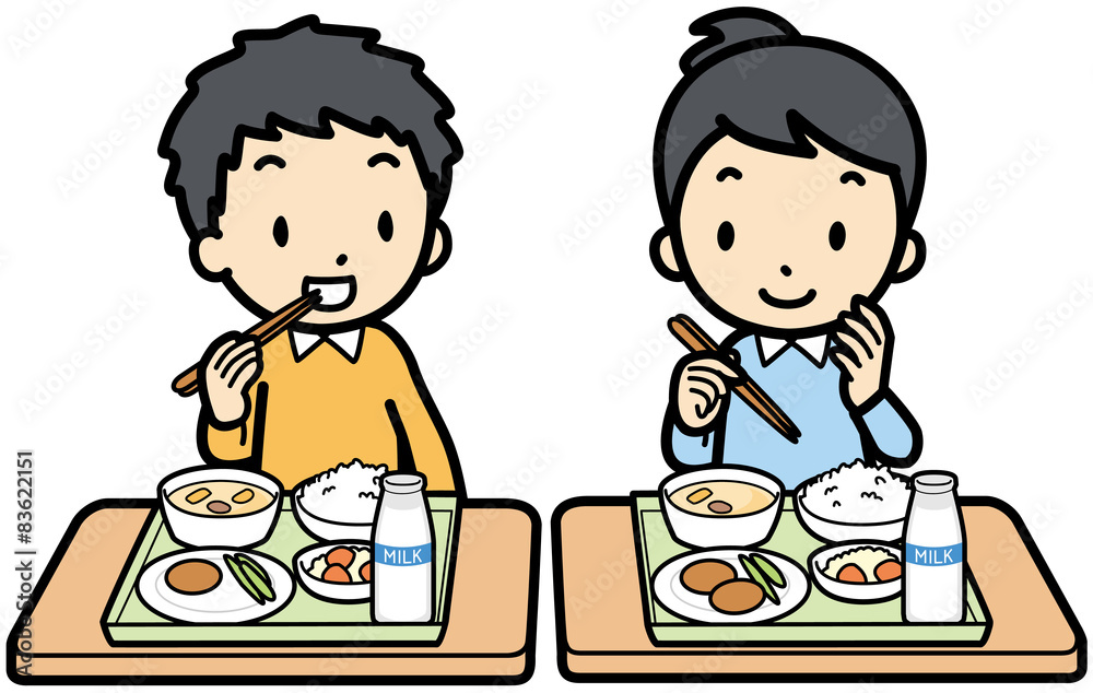 給食 Stock イラスト Adobe Stock